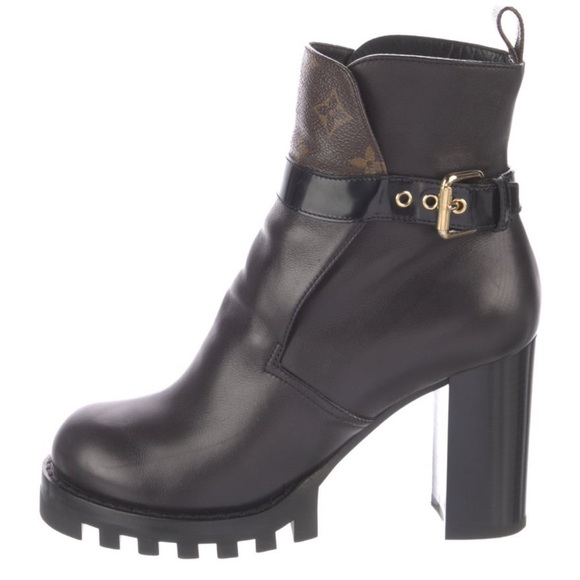 Louis Vuitton combat boots - Picture 3 of 4